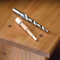 Mini-X Miller Dowels - Walnut - Qty:100