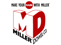 Miller Dowel 100 Pack of Mini Stepped Oak Dowels — Taylor Toolworks